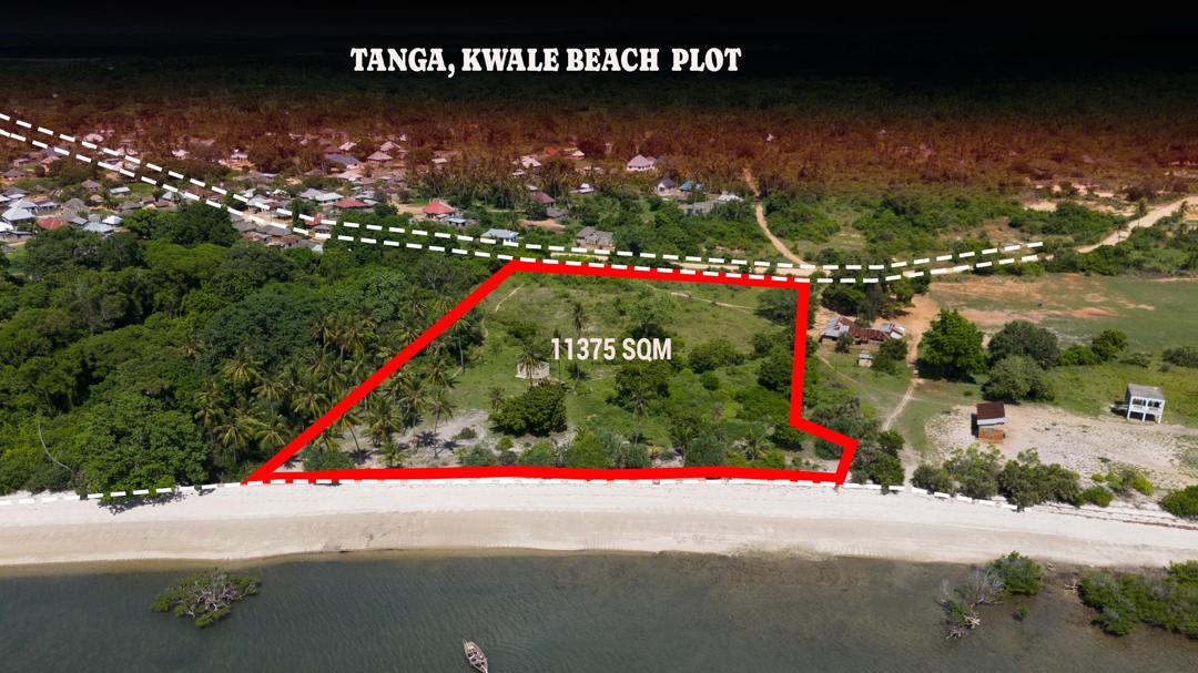 For Sale: Beach Plot in Kwale Tanga